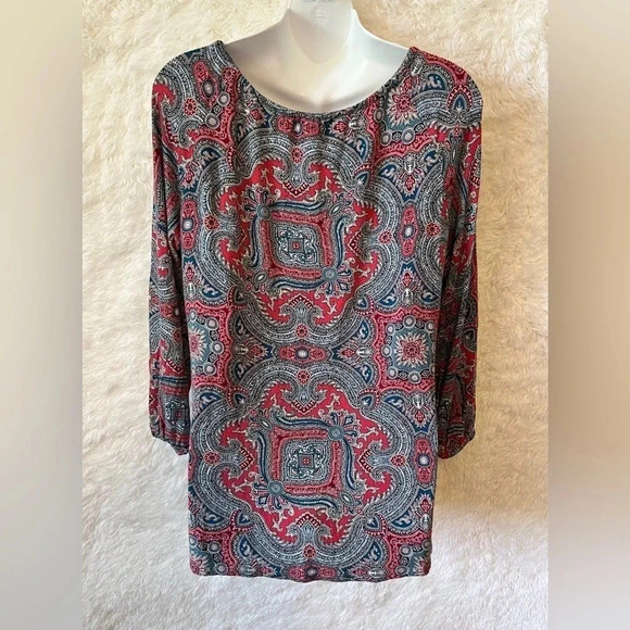 Dressbarn Multicolor Top - Picture 2 of 7